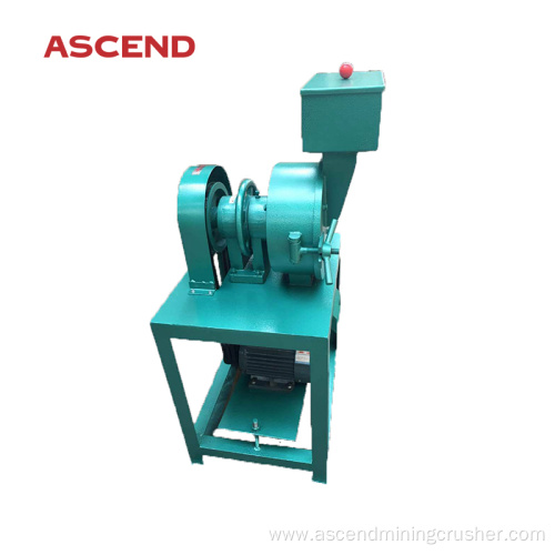 Lab laboratory ore stone disc grinding mill pulverizer
